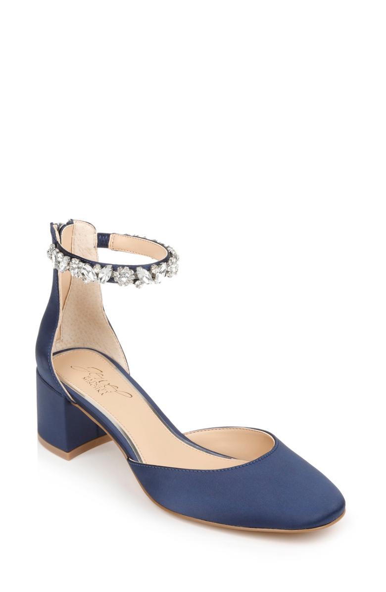 Badgley Mischka Cathleen Champagne | Women Block Heels