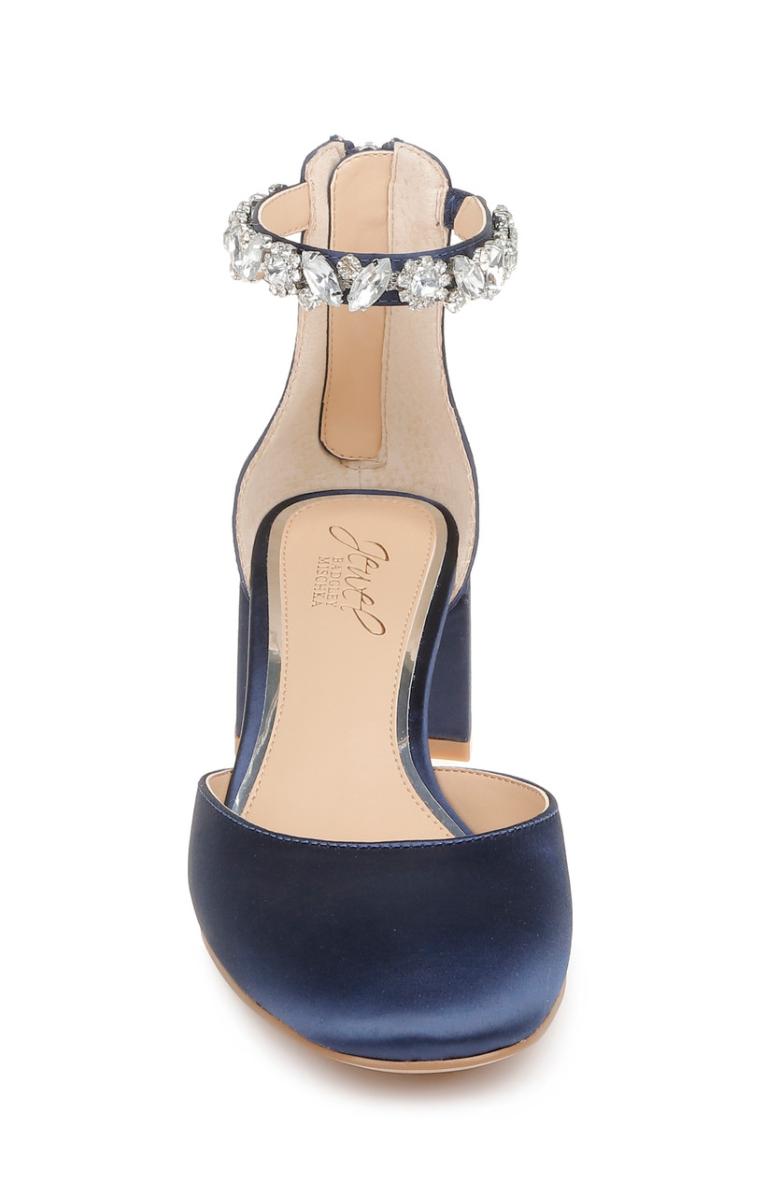 Badgley Mischka Cathleen Champagne | Women Block Heels