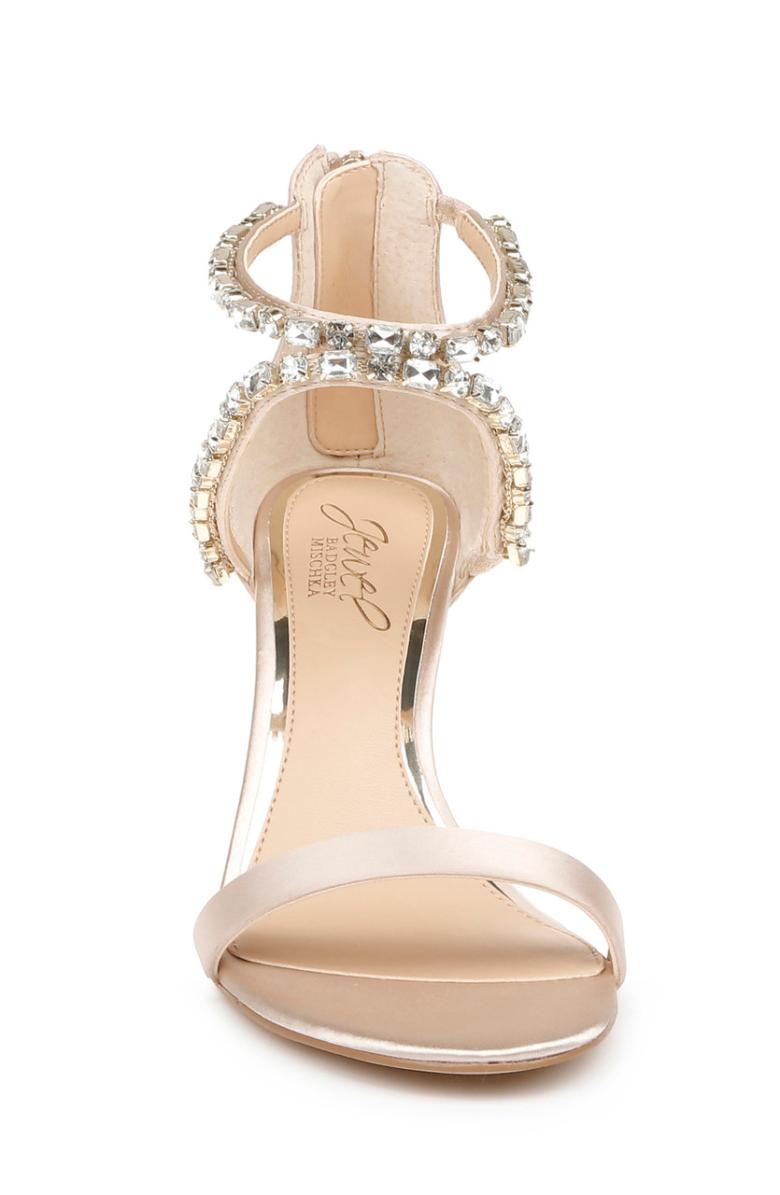 Badgley Mischka Celine Champagne | Women Stiletto