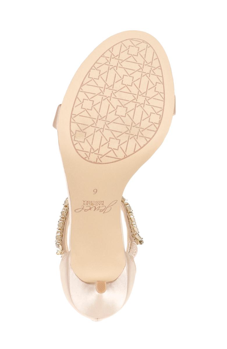 Badgley Mischka Celine Champagne | Women Stiletto