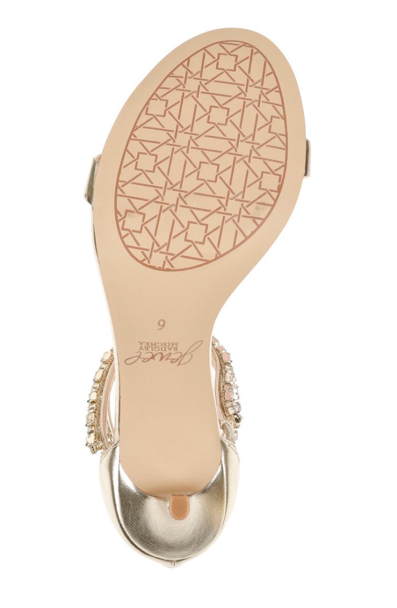 Badgley Mischka Celine Champagne | Women Stiletto