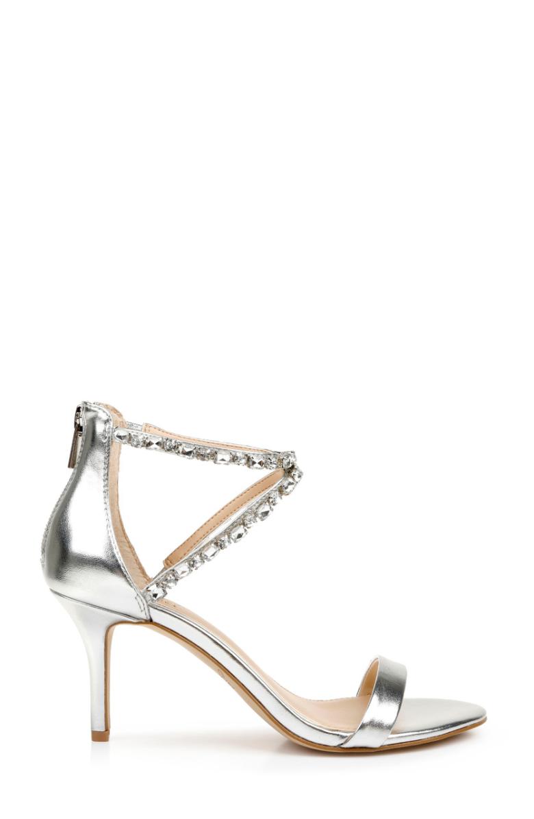 Badgley Mischka Celine Champagne | Women Stiletto