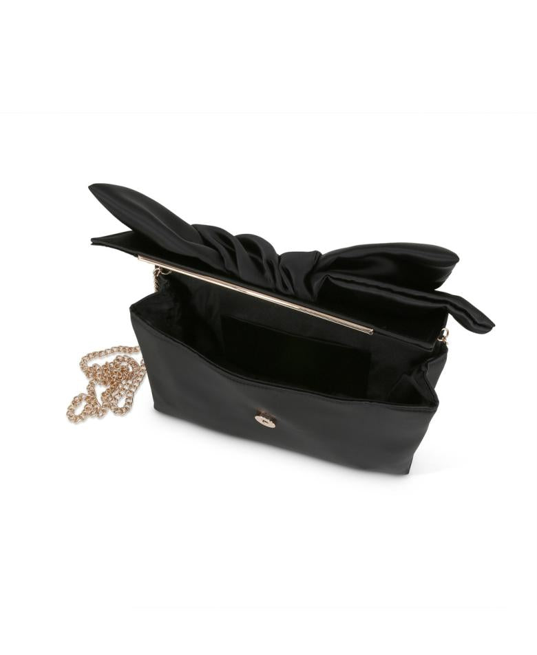 Badgley Mischka Delilah Handtied Bow Envelope Clutch Champagne | Women Evening Bags