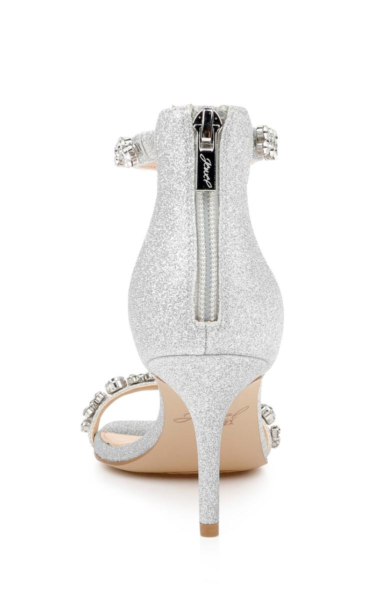 Badgley Mischka Dustyn Ankle Strap Sandal Champagne | Women Best Sellers