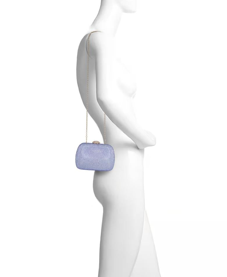 Badgley Mischka Eden Crystal Aurelias Borealis Clutch Lilac | Women Evening Bags