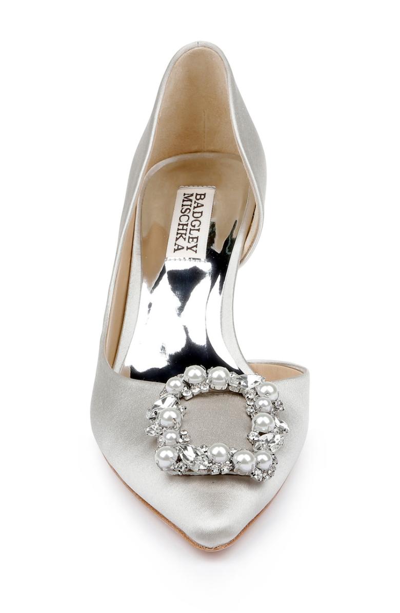 Badgley Mischka Fabia D’Orsay With Crystal Buckle Black | Women Best Sellers