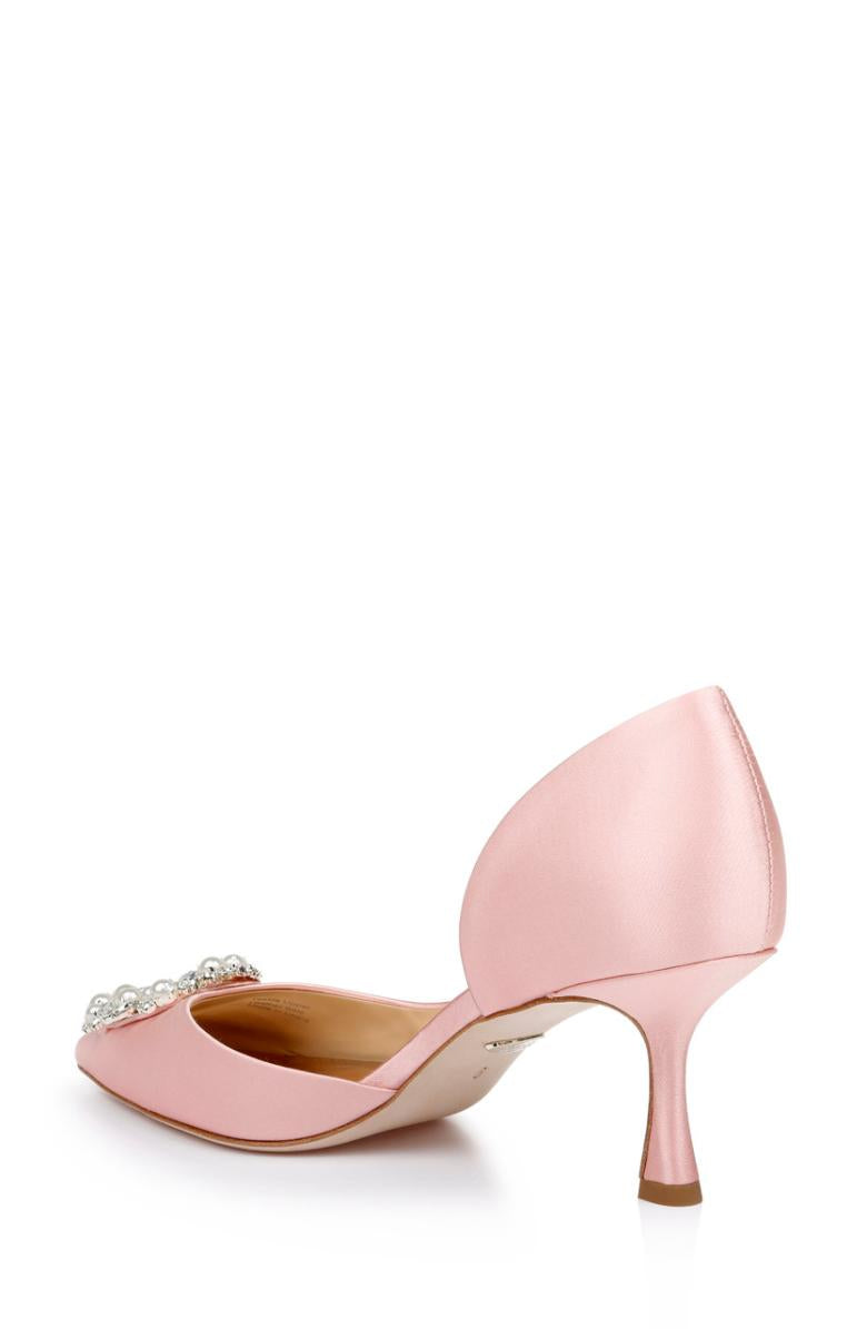 Badgley Mischka Fabia D’Orsay With Crystal Buckle Black | Women Best Sellers