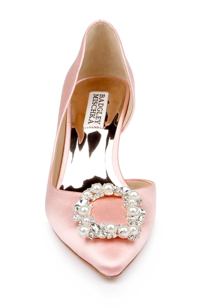 Badgley Mischka Fabia D’Orsay With Crystal Buckle Black | Women Best Sellers