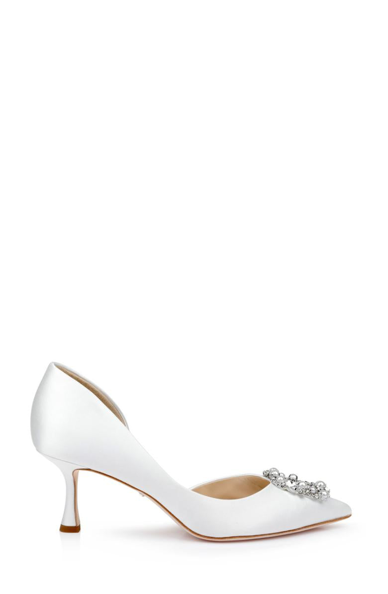 Badgley Mischka Fabia D’Orsay With Crystal Buckle Black | Women Best Sellers