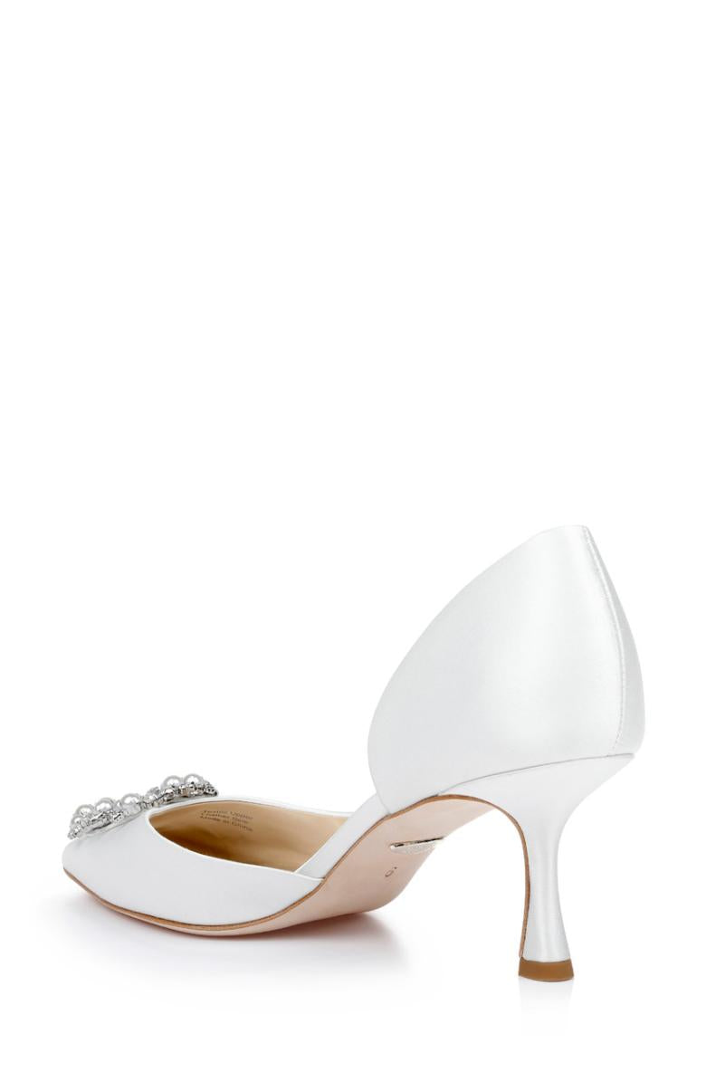 Badgley Mischka Fabia D’Orsay With Crystal Buckle Black | Women Best Sellers