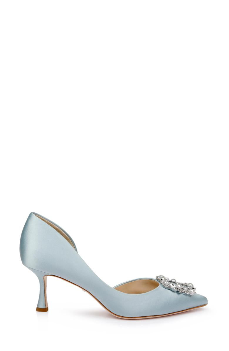 Badgley Mischka Fabia D’Orsay With Crystal Buckle Black | Women Best Sellers