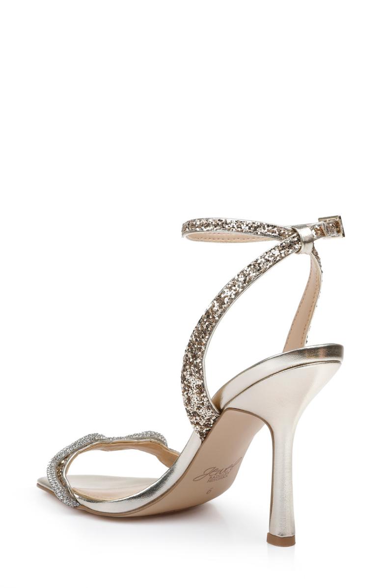 Badgley Mischka Gemma Stiletto Sandal Gold | Women Stiletto
