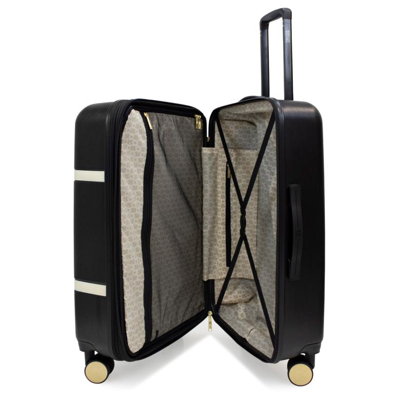 Badgley Mischka Grace Luggage Set Black | Women Travel