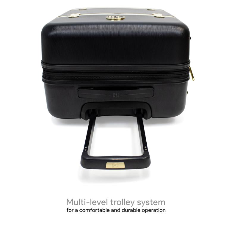 Badgley Mischka Grace Luggage Set Black | Women Travel