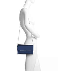 Badgley Mischka Harper Satin Envelope Clutch With Bar Hot Pink | Women Evening Bags