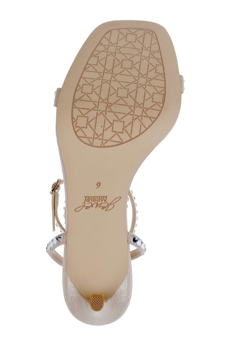 Badgley Mischka Hosana Sexy Stiletto With Gemstone-Studded Wraparound Strap Black | Women Stiletto