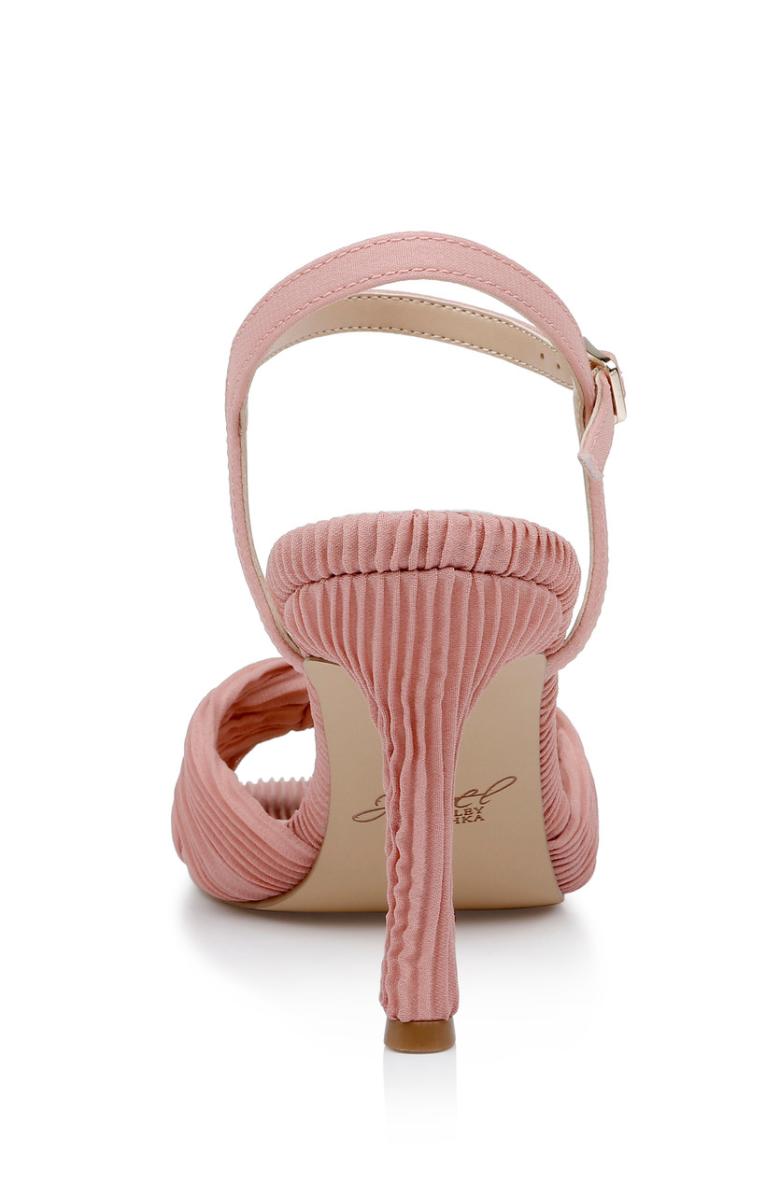 Badgley Mischka Hydee Pleated Stiletto Sandal Black | Women Stiletto