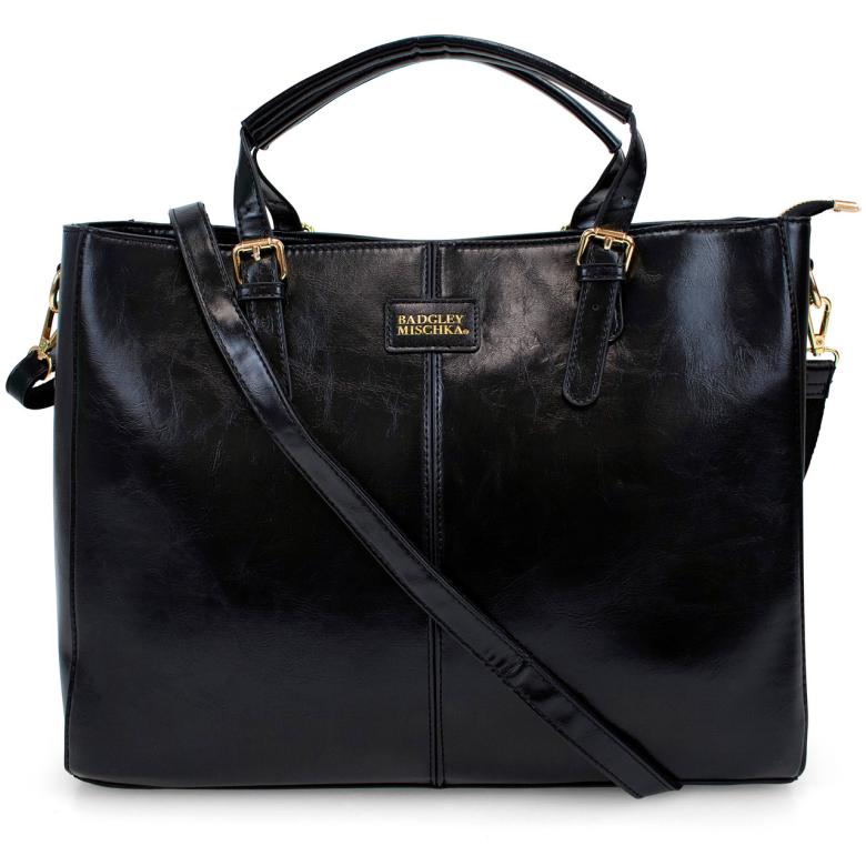 Badgley Mischka Julia Tote Weekender Travel Bag Black | Women Travel