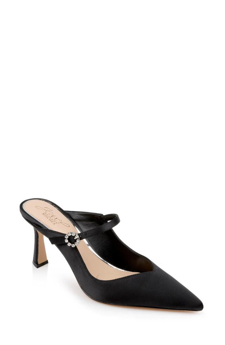 Badgley Mischka Kaylin Pointed Toe Mule Black | Women Stiletto