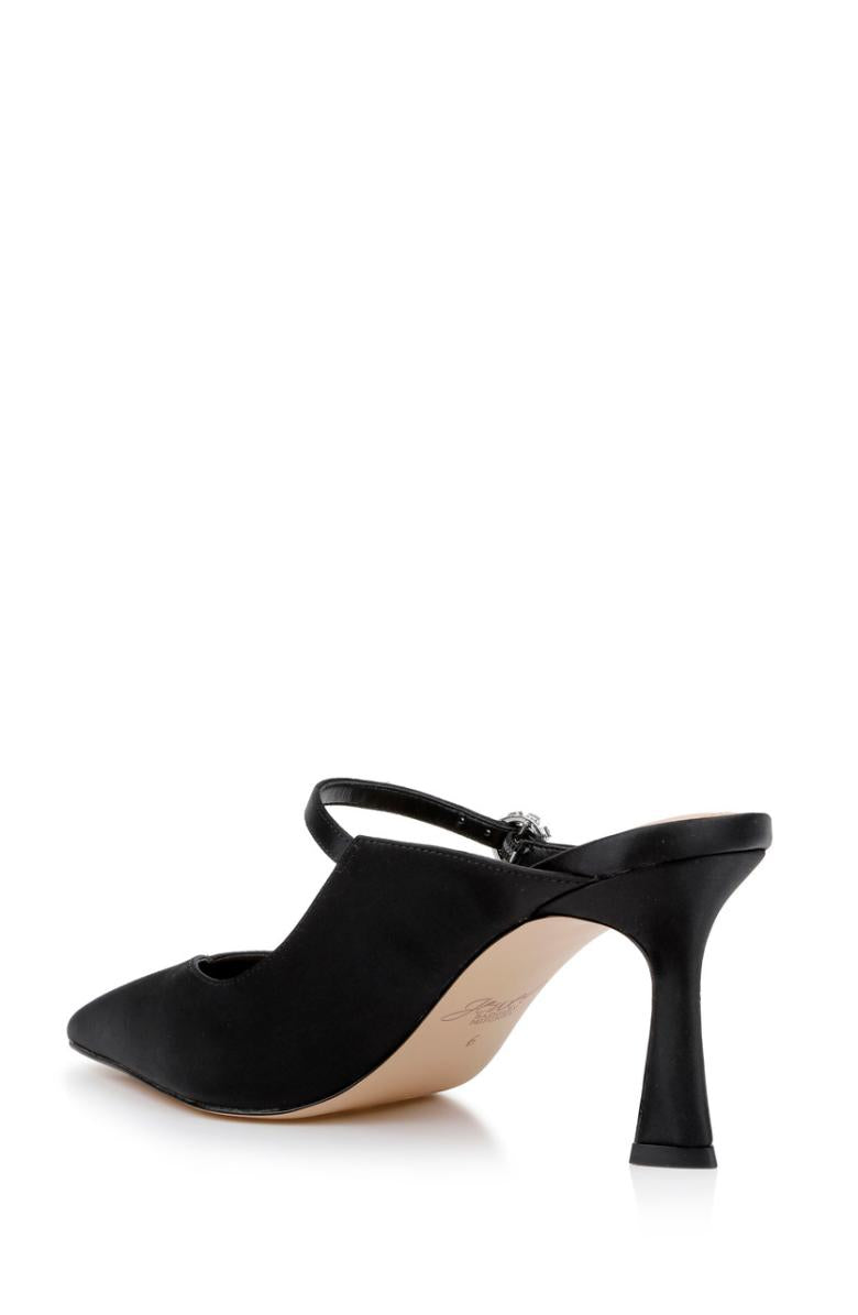 Badgley Mischka Kaylin Pointed Toe Mule Black | Women Stiletto