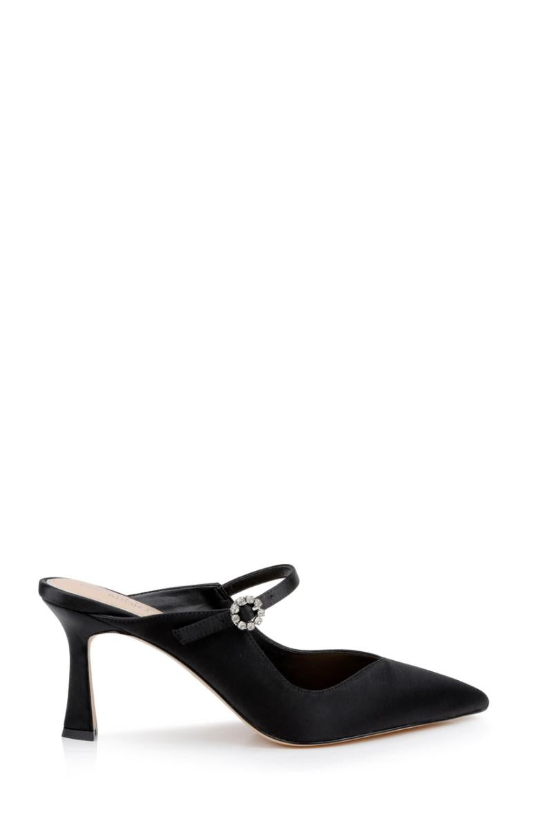 Badgley Mischka Kaylin Pointed Toe Mule Black | Women Stiletto