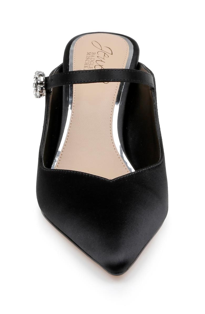 Badgley Mischka Kaylin Pointed Toe Mule Black | Women Stiletto