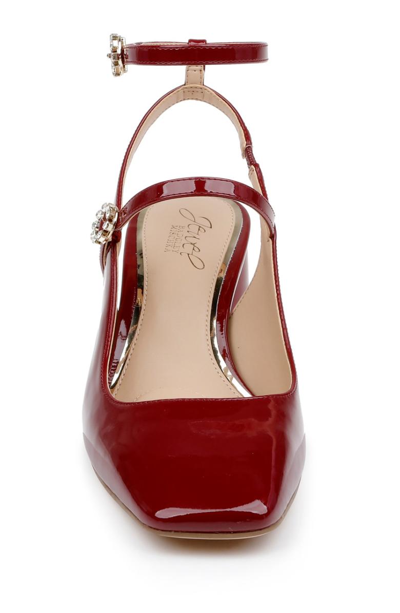 Badgley Mischka Keilani Block Round Heeled Mary Jane Black | Women Block Heels