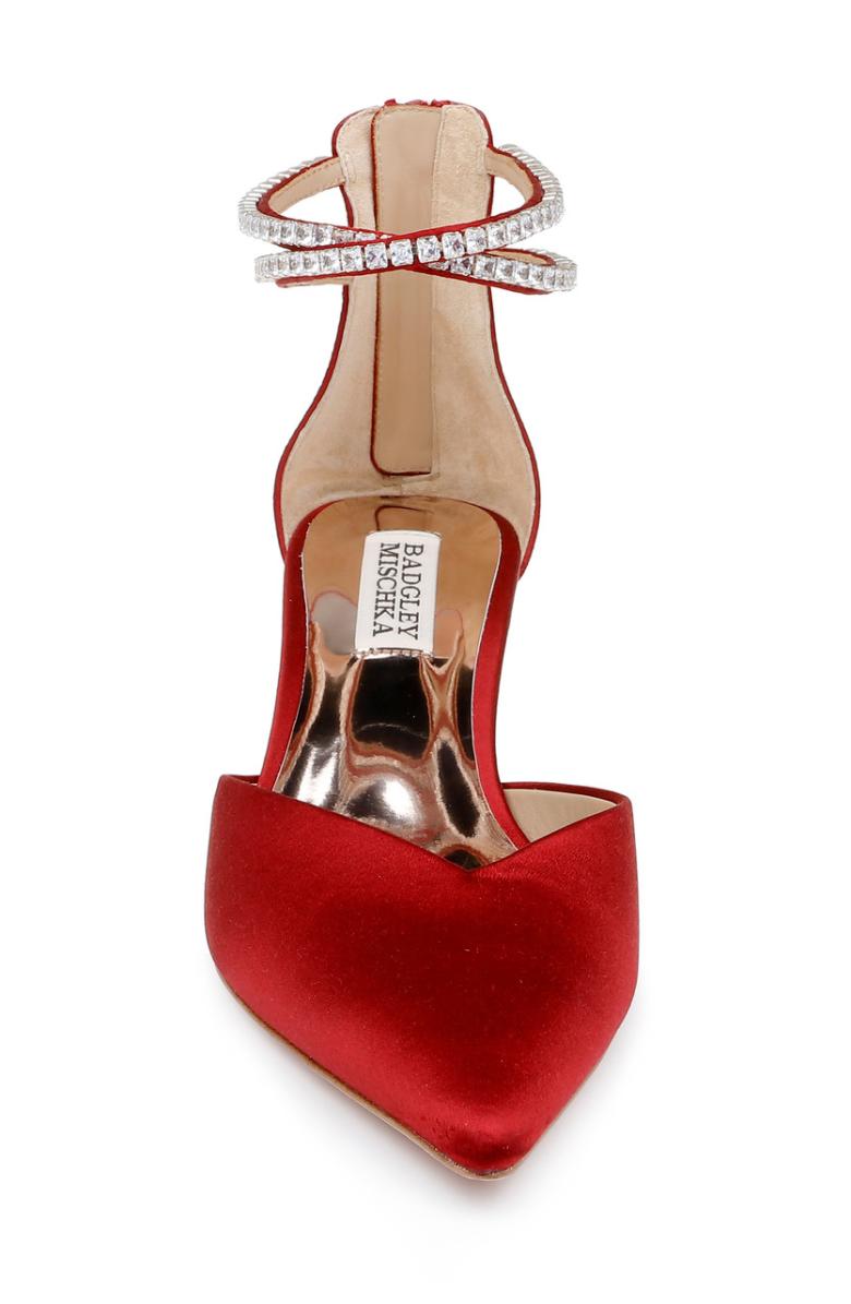 Badgley Mischka Lilibeth Dual-Strapped Kitten Heels Black | Women Kitten Heel