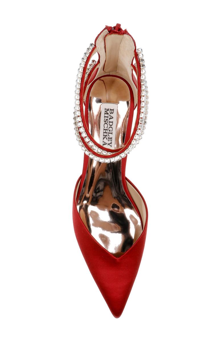 Badgley Mischka Lilibeth Dual-Strapped Kitten Heels Black | Women Kitten Heel