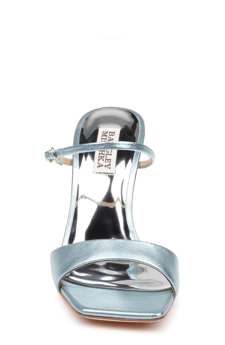 Badgley Mischka Luna Mule With Sculptural Wedge Black | Women Wedge