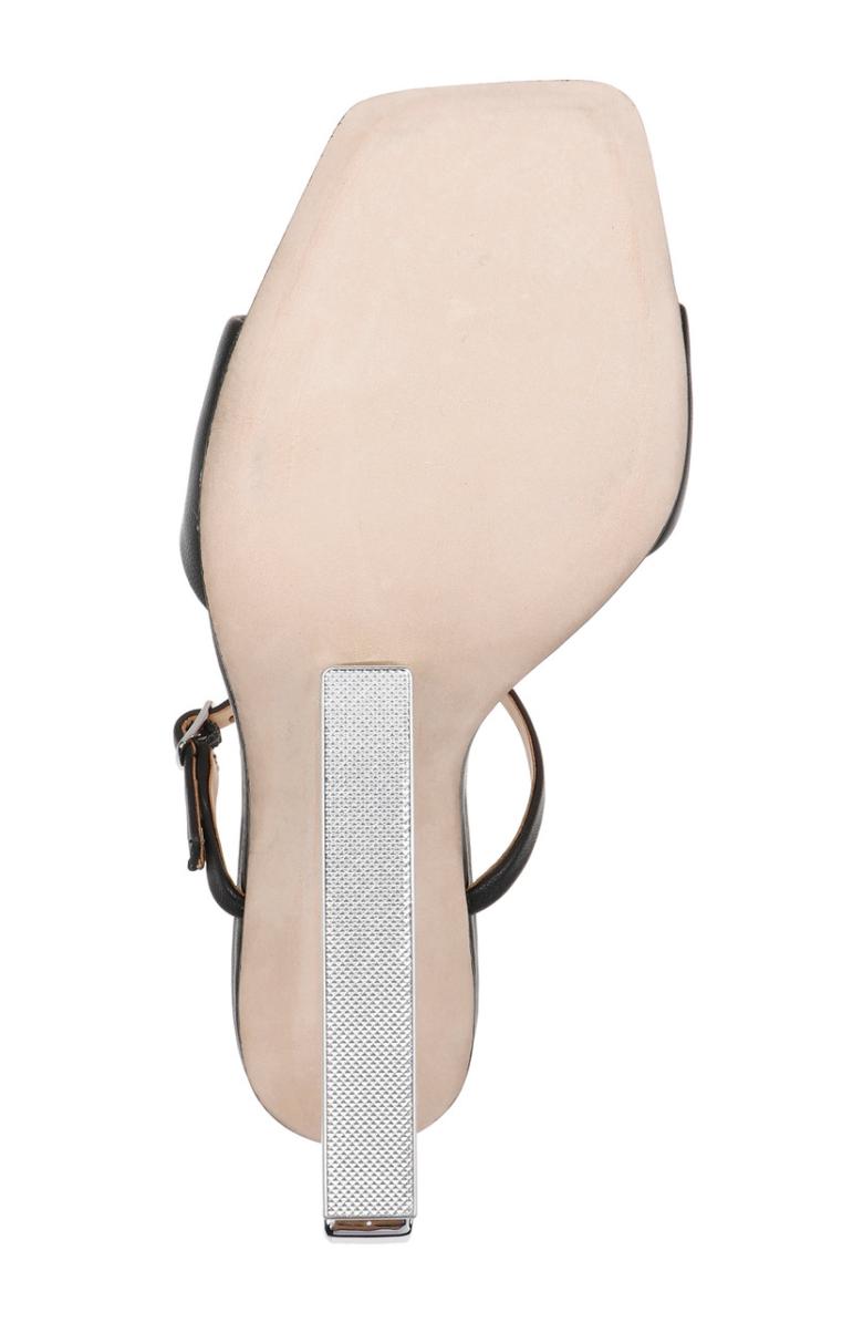 Badgley Mischka Luna Mule With Sculptural Wedge Black | Women Wedge