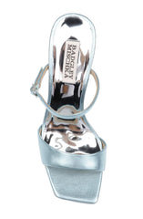 Badgley Mischka Luna Mule With Sculptural Wedge Black | Women Wedge
