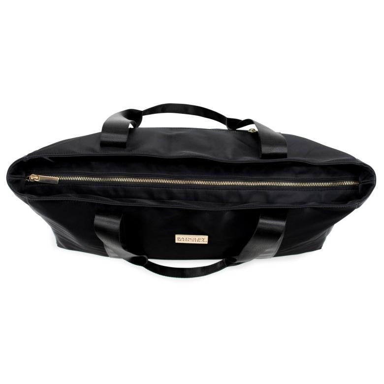 Badgley Mischka Nylon Weekender Tote Bag Black | Women Travel