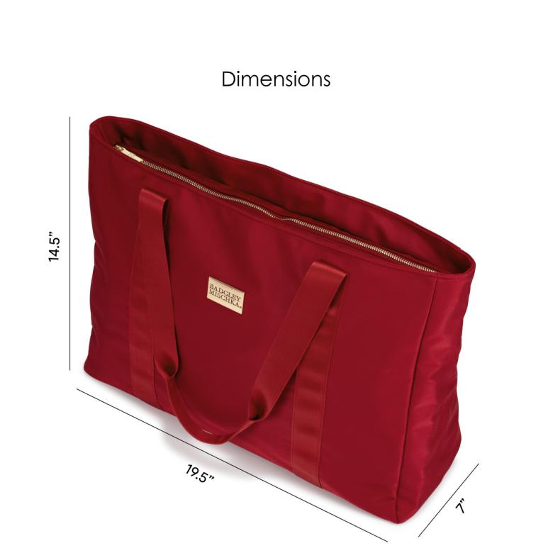 Badgley Mischka Nylon Weekender Tote Bag Black | Women Travel