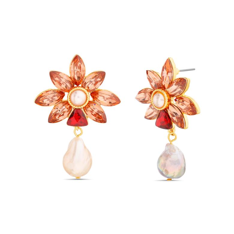 Badgley Mischka Organic Pearl Drop Earring | Women Fashion Jewelry