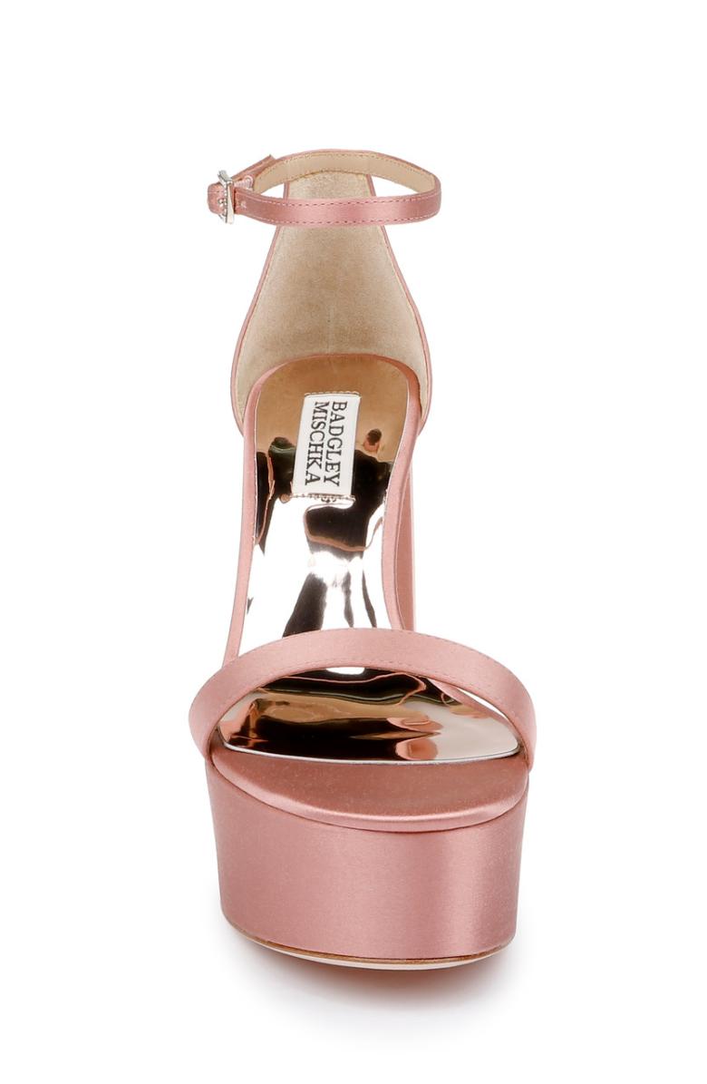 Badgley Mischka Party Platform Block Heel Black | Women Platform