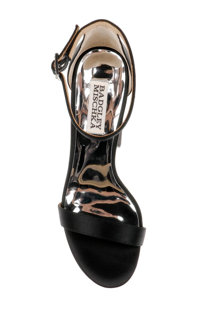 Badgley Mischka Party Platform Block Heel Black | Women Platform