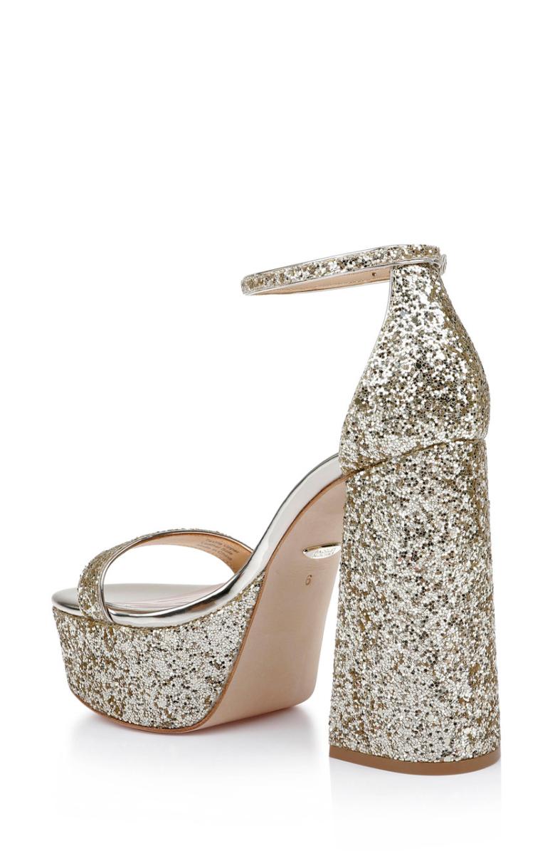 Badgley Mischka Party Platform Block Heel Black | Women Platform