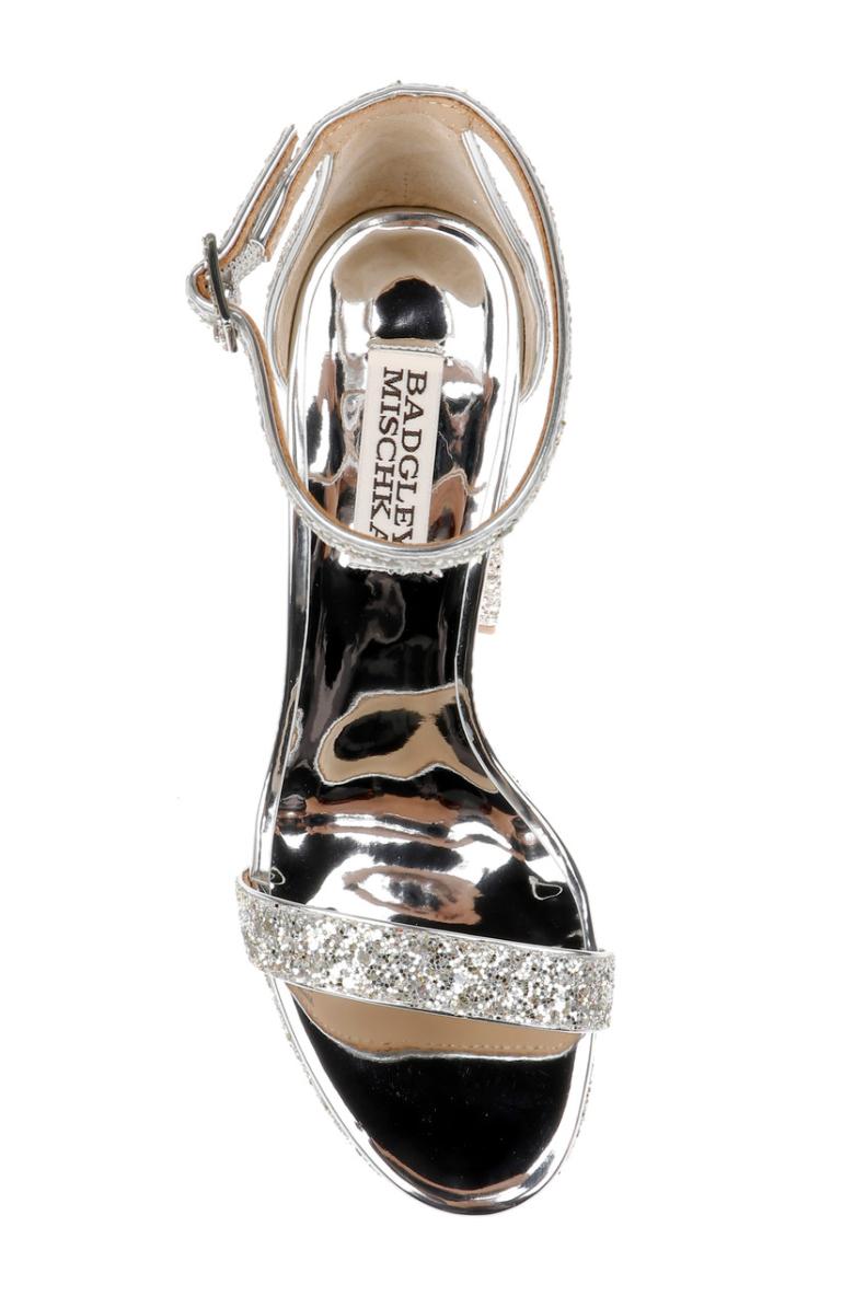 Badgley Mischka Party Platform Block Heel Black | Women Platform