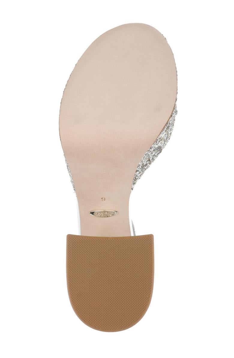 Badgley Mischka Party Platform Block Heel Black | Women Platform