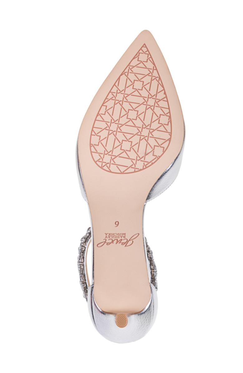 Badgley Mischka Raleigh Pointed Toe Kitten D'Orsay From Jewel Black | Women Kitten Heel