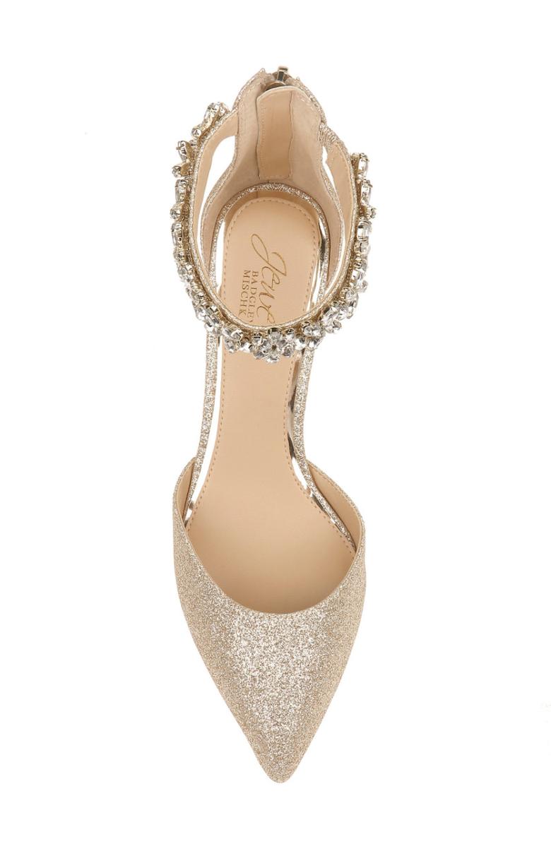 Badgley Mischka Raleigh Pointed Toe Kitten D'Orsay From Jewel Black | Women Kitten Heel