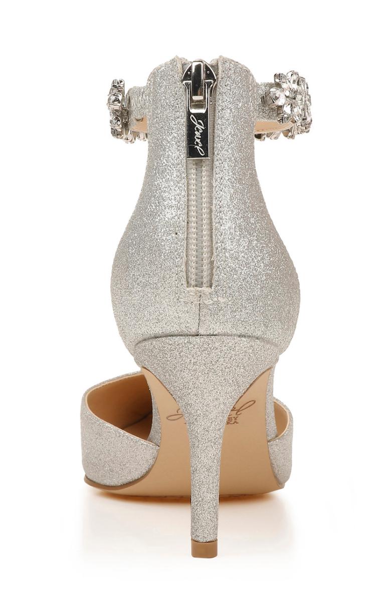 Badgley Mischka Raleigh Pointed Toe Kitten D'Orsay From Jewel Black | Women Kitten Heel