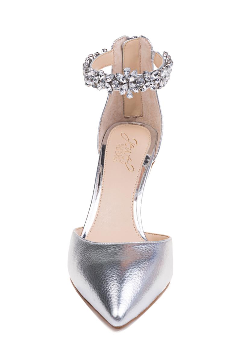 Badgley Mischka Raleigh Pointed Toe Kitten D'Orsay From Jewel Black | Women Kitten Heel