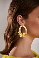 Badgley Mischka Ravishing Twisted Hoop | Women Fashion Jewelry