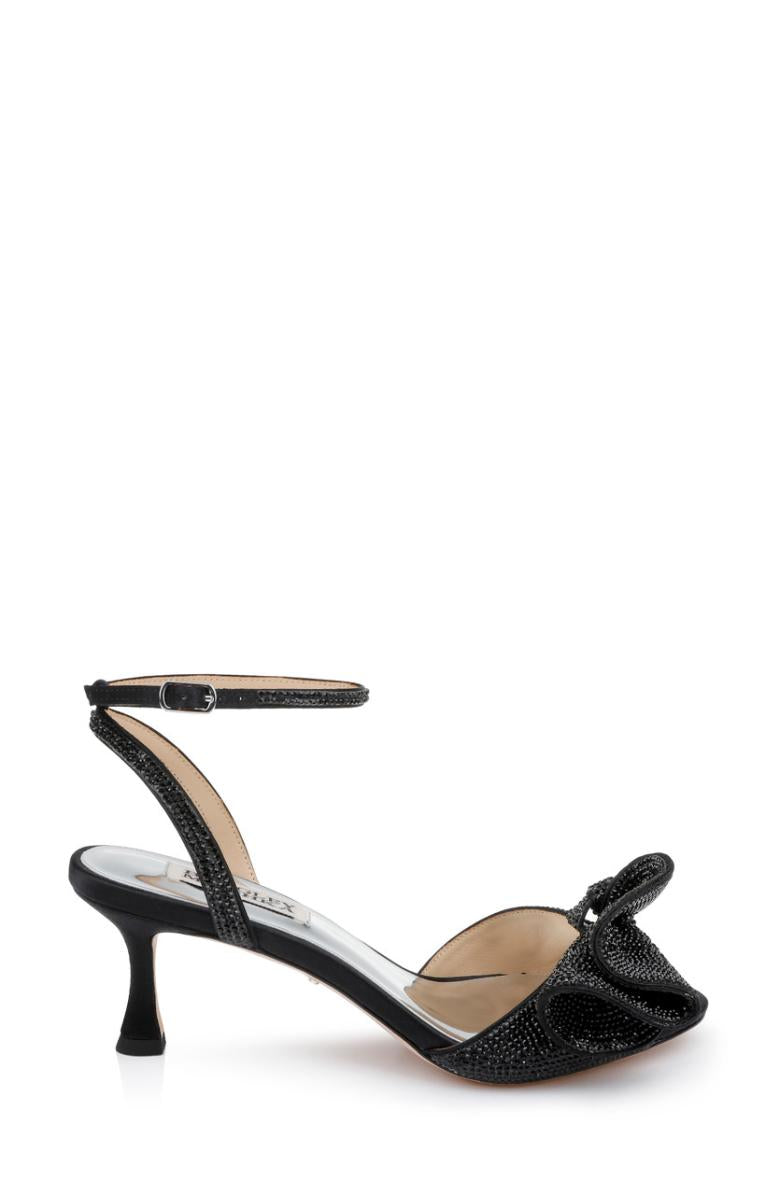 Badgley Mischka Remi Statement Kitten Heel Ivory | Women Best Sellers