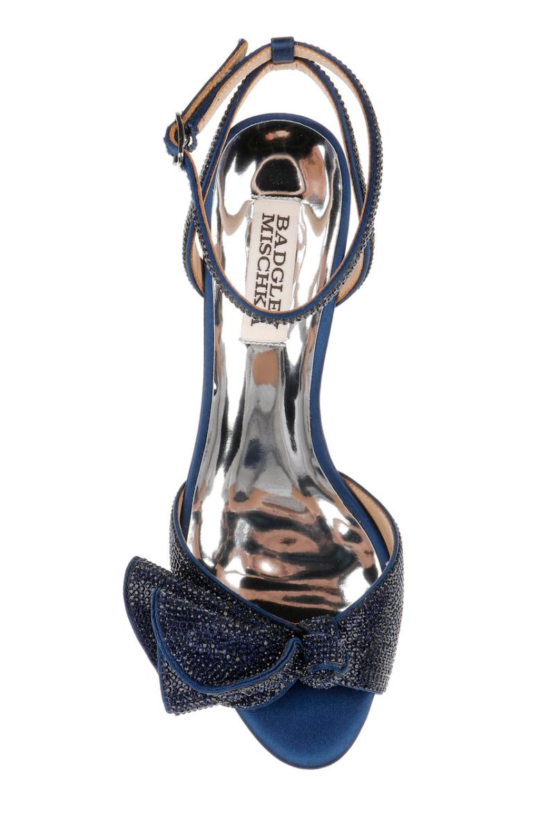 Badgley Mischka Remi Statement Kitten Heel Ivory | Women Best Sellers