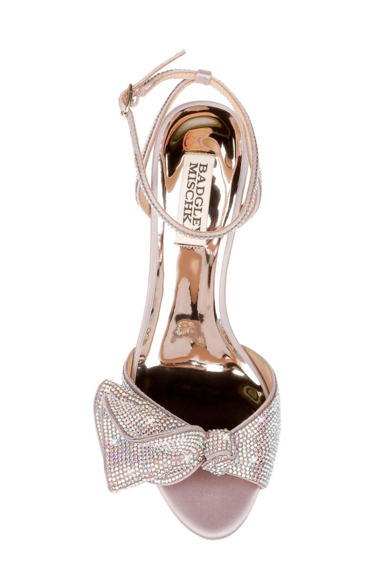 Badgley Mischka Remi Statement Kitten Heel Ivory | Women Best Sellers