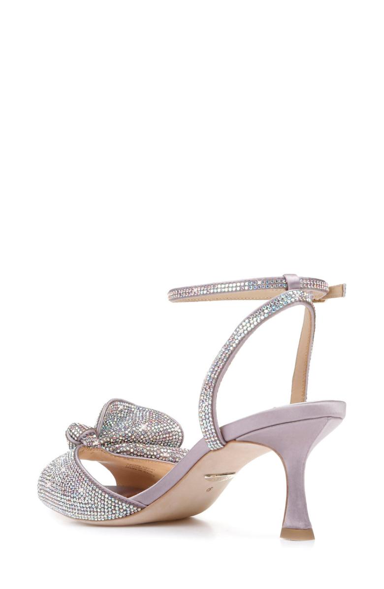 Badgley Mischka Remi Statement Kitten Heel Ivory | Women Best Sellers