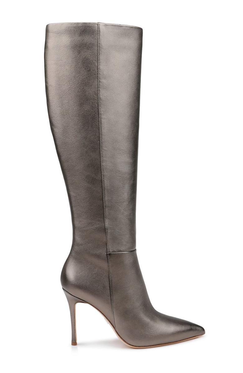 Badgley Mischka Runway Knee High Boot Black | Women Stiletto